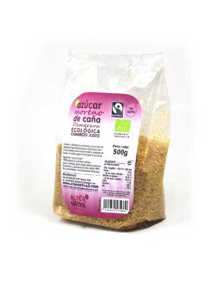 Azucar Demerara moreno de caña Bio 500g Alternativa3 Azucar Demerara moreno de caña Bio 500g Alternativa3
